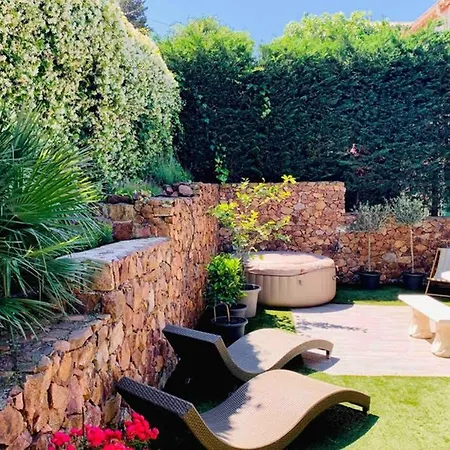 Le Trayas Raphael Superbe 3 Pièces Vue Mer Jardin Privatif Jacuzzi 6 Personnes Saint-Raphaël
